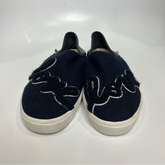 Ellen Degeneres Jolind lagoon style slip-on shoes Love navy blue size 9 - Picture 2 of 8
